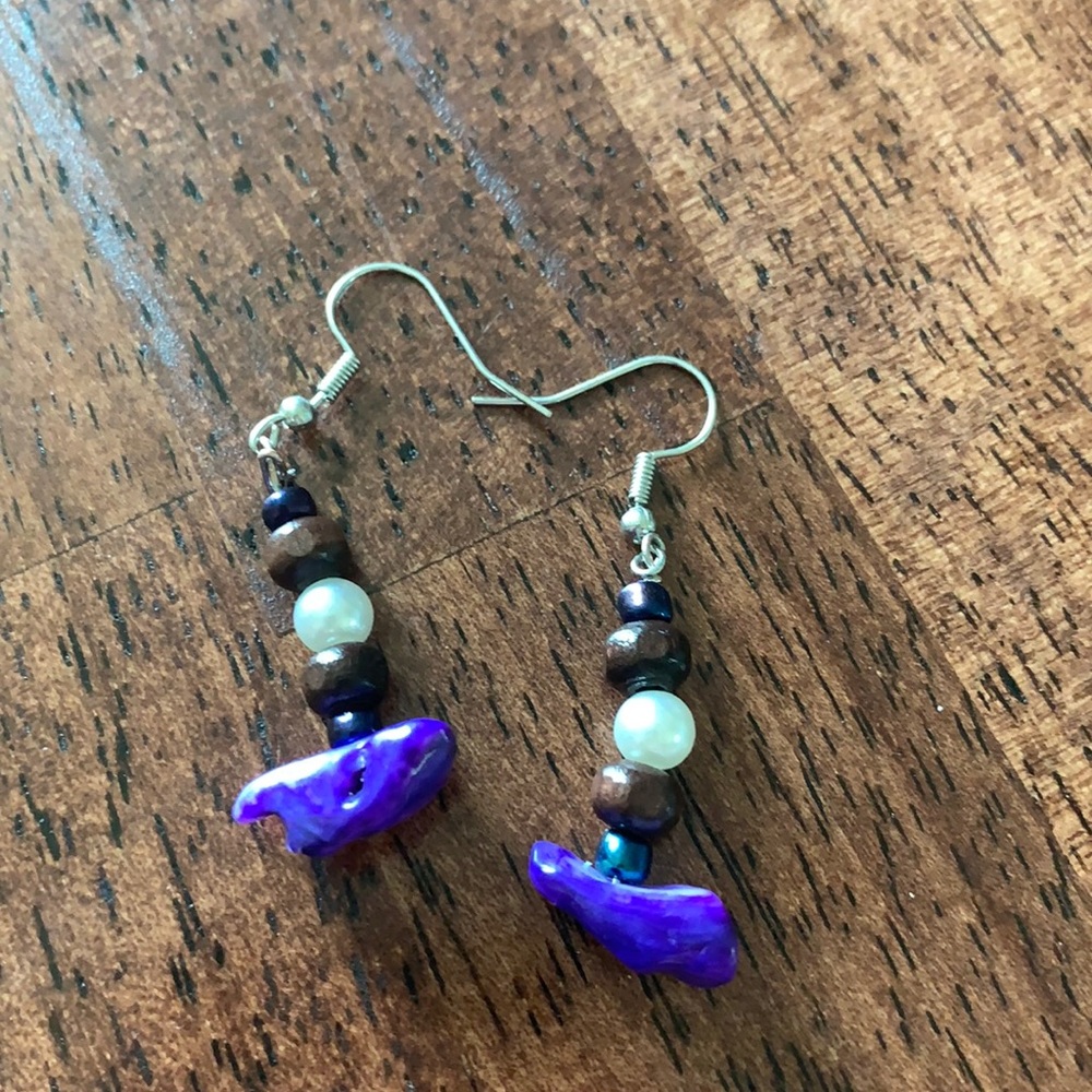 Hand made earrings! nickel free!